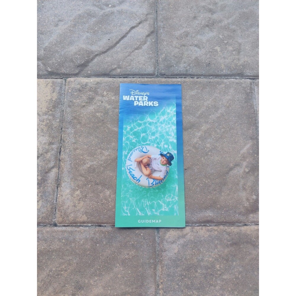 Disney World Water Park Guide Map 2026